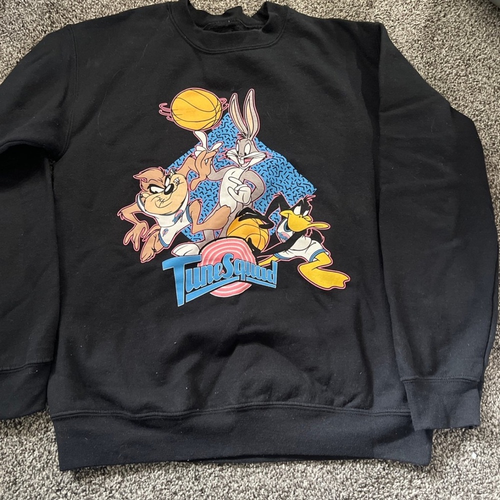 Tune Squad Black Crewneck
